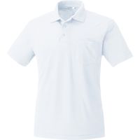 HOOH 半袖ポロシャツ 204-17ホワイト S 村上被服 1セット（2着入）（直送品）