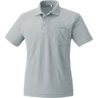 HOOH 半袖ポロシャツ 204-39シルバーグレー S 村上被服 1セット（2着入）（直送品）