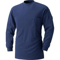 HOOH 長袖Ｔシャツ 211-1ネイビー M 村上被服 1セット（2着入）（直送品）