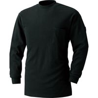 HOOH 長袖Ｔシャツ 211-20ブラック M 村上被服 1セット（2着入）（直送品）