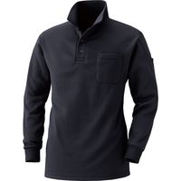 HOOH 裏フリースポロシャツ 236-20ブラック 4L 村上被服 1セット（2着入）（直送品）