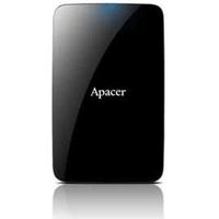 Apacer アペイサー ポータブルHDD 4TB AP4TBAC233B-S 1個（直送品）