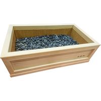 ラクト 足温浴 「北投石盤癒」 囲みタイプ3~4人用 RTD-6000 1台（直送品）