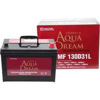 【カー用品】AQUA DREAM（アクアドリーム） 国産車用バッテリー充電制御車対応 AD-MF 130D31L 1個（直送品）