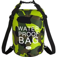 アイ・エス 防水カモフラージュバッグ　２５L　グリーン WPBー２５LーGR 1パック（直送品）