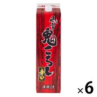 風雪鬼ころし辛口 14度 2L パック 1セット（1本×6）  東亜酒造 日本酒