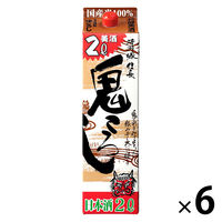 清洲桜醸造 清州城信長 鬼ころし パック 2L 1セット（6本） 日本酒