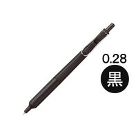 油性ボールペン ジェットストリームエッジ単色 0.28mm ブラック軸 黒 SXN100328.24 三菱鉛筆uni ユニ