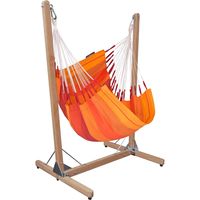 小澤工業 ウッドハンモックチェアスタンドセット/ヴォルケーノ HHCS5095 1個（直送品）