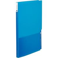 キングジム クリアーファイル パラリ（透明） 20P A4タテ 青 192TPRアオ 1セット（2冊）（直送品）