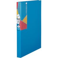 キングジム クリアファイル コレクション 収納ファイル A4変形 青 193RYアオ 1セット(1冊×2)