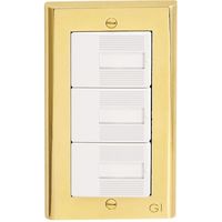 ゴーリキアイランド スイッチプレート PC PVD 790201 1個（直送品）