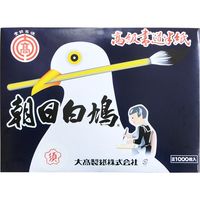 大高製紙 朝日白鳩 高級書道半紙(薄口) 梅 1000枚 HAN-AS50