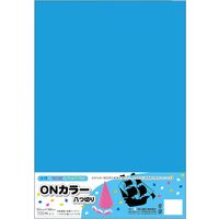 ONカラー八つ切 380×265mm 100枚 そら ON8-S17 1冊 エヒメ紙工（直送品）