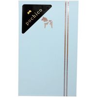 pochico ポチ袋 銀箔 ブルー(馬) 5枚入 PO-S27 10冊 エヒメ紙工（直送品）