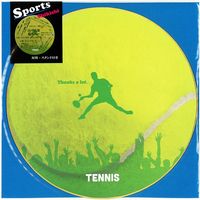 丸型色紙 テニスボール(シルエット) SCS-15TE 10枚 シノコマ（直送品）