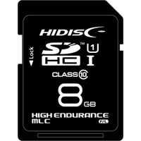 磁気研究所 HIDISC MLC採用高耐久SDメモリーカード 8GB HDSDHC8GMLLJP3 1個