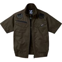 EX. WORKERS 冷却機能付きセット クロスファンEX用ウェア Ex.WORKERS 半袖ブルゾン S ブラック