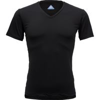 リベルタ Life Style 冷却インナーシャツ 半袖Vネック ブラック L 42401411 1個（直送品）