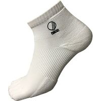 Palourde JushinSOX 5本指ソックス ショート 白 L 42401453 1セット（直送品）