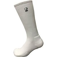 Palourde JushinSOX 5本指ソックス ハイロング 白 LL 42401464 1セット（直送品）