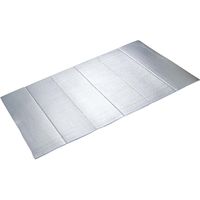 キャプテンスタッグ シルバーキャンピングジャバラマットL 120×200cm M-3316 1個（直送品）