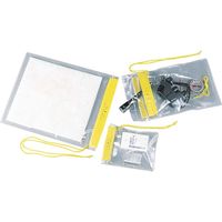 キャプテンスタッグ 防水クリアポーチ 3個組 M-9189 1セット（直送品）