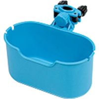 キャプテンスタッグ チェア用ワイドポケット ライトブルー UC-1664 1個（直送品）