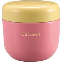 キャプテンスタッグ CSランチ フードポット300 ピンク UE-3357 1個（直送品）