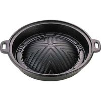 キャプテンスタッグ 鋳物 ジンギスカン鍋25cm UG-3038 1個