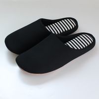 ストロング ブラックL チャールストンルームシューズ 10-4-408-08 1セット(5足)