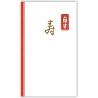 菅公工業 円型　柾のし袋　寿 ノ3110 10束（直送品）