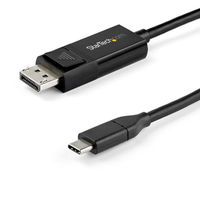 USB-C - DP 1.4 ケーブル／2m／双方向変換対応　CDP2DP142MBD　1個　StarTech.com