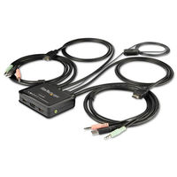 2ポート USB HDMI対応KVMスイッチ 4K/60Hz　SV211HDUA4K　1個　StarTech.com（直送品）