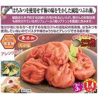 トノハタ 減塩紀州南高梅つぶれ梅 1.4kg(350g×4)(塩分約3%) a22241 1個（直送品）