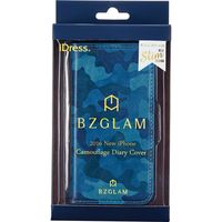 iPhoneケース　iPhone8/7/6S/6 BZGLAM カモフラージュ　ブルー iP7-BZ02 1個 サンクレスト（直送品）