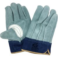 ユニワールド 指先の極 牛革手 オイル 背縫い 吟当付 KS454 1セット(10双)