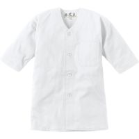 HOOH 子供鯉口シャツ 3362-17ホワイト 110 村上被服 1セット（2着入）（直送品）