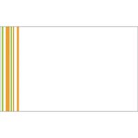 ササガワ ショーカード 小 ライン 橙緑 17-6154 1セット：250枚 【50枚袋入×5冊箱入】（取寄品）