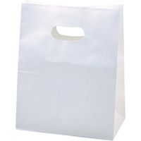 ササガワ 角底袋　イーグリップ 白 35-4270 1セット：50枚 【5枚袋入×10冊袋入】（取寄品）