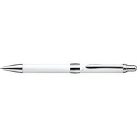 ぺんてる 油性ボールペン　ビクーニャＥＸ２０　０７　ホワイト軸 BX2007W 5本（直送品）