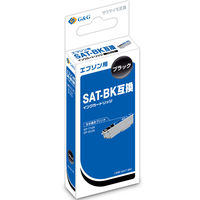 エプソン用 G&G 互換インク HBE-SAT-BK ブラック（SAT-BK互換） SAT（サツマイモ）シリーズ（わけあり品）