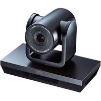 サンワサプライ WEBカメラ 3倍ズーム搭載 会議用カメラ オートフォーカス リモコン付き CMS-V50BK 1個