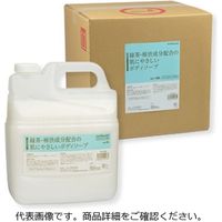 熊野油脂 緑茶・柿渋成分配合の肌にやさしいボディソープ/4L 122-1087 1セット（3本）（直送品）