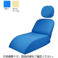 プレミアムプラスジャパン 子供用チェアークッション/ヘッドレスト ライトベージュ 249-5434 1セット（2個）（直送品）