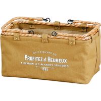 アビテ ウールー・バスケット・S キャメル YY-601-CA 1個（直送品）