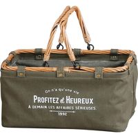 アビテ ウールー・バスケット・Ｓ カーキ YY-601-KH 1個（直送品）