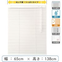 【1cm単位】プロ仕様「つっぱりブラインド」幅65cm×高138cm＜遮熱・耐水＞ ctb835T-65x138r48 1セット トーソー（直送品）