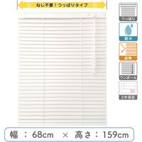【1cm単位】プロ仕様「つっぱりブラインド」幅68cm×高159cm＜遮熱・耐水＞ ctb835T-68x159r48 1セット トーソー（直送品）