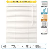 【1cm単位】プロ仕様「つっぱりブラインド」幅73cm×高85cm＜遮熱・耐水＞ ctb835T-73x85r48 1セット トーソー（直送品）
